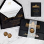 Luxury Acrylic Foiled Wedding Invitation, thumbnail 1 of 5