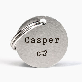 Personalised Dog Collar Name ID Tag, 2 of 8