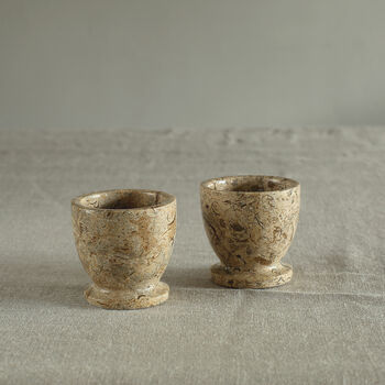 Natural Stone Egg Cups, 5 of 6