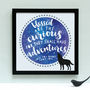 Personalised Fathers Day Adventure Framed Print, thumbnail 4 of 7