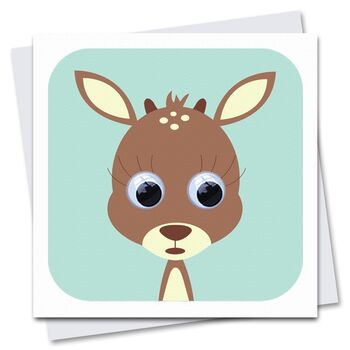 Childrens 'Be Kind' Deer Nursery Print, 2 of 3