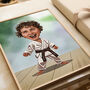 Karate Caricature Portrait, thumbnail 2 of 7