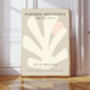 Matisse Cream Leaf Art Print, thumbnail 1 of 3