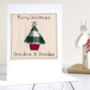 Personalised Christmas Tree Card For Him Or Her, thumbnail 1 of 12