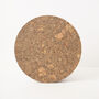 Natural Cork Placemats Set Of Four | Round, thumbnail 2 of 9