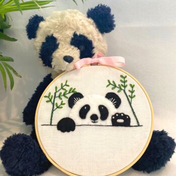 Panda Embroidery Kit For Crafty Kids, 5 of 9