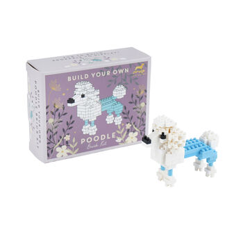 Just Paws 'Build Your Own Poodle Brick Kit' | In Gift Box | Craft | Hobby, 3 of 7