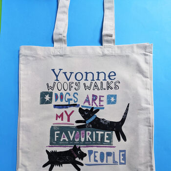 Personalised Dog Person Bag, 3 of 4