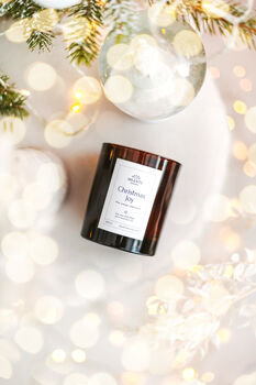 Relaxing Christmas Joy Soy Wax Gift Scented With Pure Essential Oils, 7 of 11
