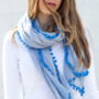 Personalised Pom Pom Scarves, thumbnail 1 of 6