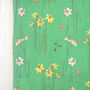 Daffodils Linen Tea Towel, thumbnail 2 of 6