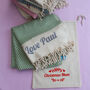 Personalised Cotton Throw, Sustainable Gift, thumbnail 5 of 12