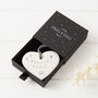 'Forever Loved' Pet Loss Ceramic Heart Decoration Sympathy Gift, thumbnail 1 of 5