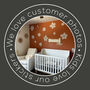 Large Fabric Daisy Wall Stickers, thumbnail 3 of 4