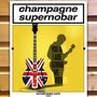 Champagne Supernobar Yellow Oasis Inspired Bar Sign, thumbnail 2 of 3