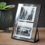Black Metal Picture Frame Small, thumbnail 2 of 3