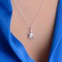 Personalised Sterling Silver Sea Turtle Necklace, thumbnail 3 of 7