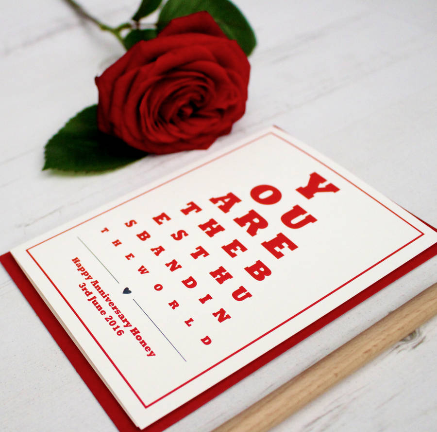 Personalised 'Best Husband' Card By Precious Little Plum
