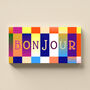 Bonjour Sign Personalised Print Gift, thumbnail 5 of 10