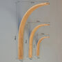 Wooden Wall Bracket Plant Hanger / Light Holder, thumbnail 2 of 8