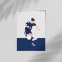 Kieran Tierney Scotland Football Print, thumbnail 2 of 4