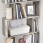 Six Tier Bookshelf Room Divider Modern Storage Unit, thumbnail 9 of 12