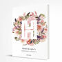 Personalised Letter Flower Posy Notebook, thumbnail 4 of 7