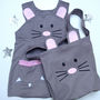 Kids Animal Messenger Bag And Optional Ears Set, thumbnail 7 of 10