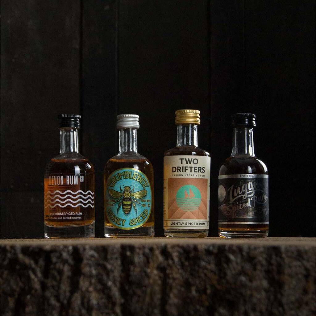 Devon Rum Taster Set Gift Box One By The Rum Company