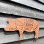 Home Kitchen Or Garden Sign Pig Decoration Ornament BBQ Bar, thumbnail 4 of 8