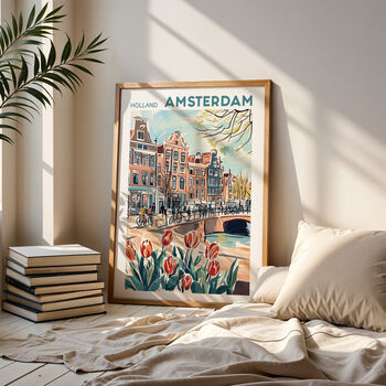 Amsterdam, Netherlands Poster, 2 of 12