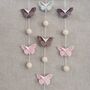 Baby Mobile, Boucle Baby Nursery Wall Cloud, Butterfly, thumbnail 5 of 9