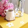 Handmade Ceramic Daisy Coffee Mug, Tea Cup, thumbnail 5 of 8