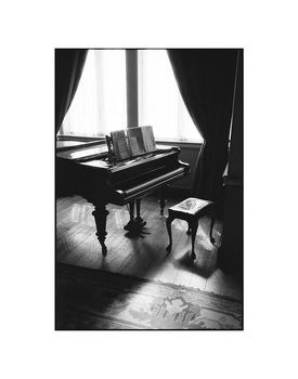 Piano, Felbrigg Hall, Norfolk Photographic Art Print, 3 of 4