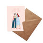 Fun Hand Drawn Pack Of Galentine Cards, thumbnail 2 of 5