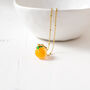 Orange Pendant Necklace, thumbnail 6 of 7