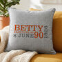 Personalised 90th Birthday Cushion, thumbnail 2 of 10