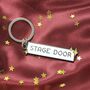 Stage Door Enamel Keyring, thumbnail 1 of 2