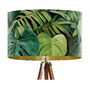 Altamira Jungle Palm Leaves, Tropical Lampshade, thumbnail 4 of 7