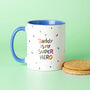 Daddy Is My Super Hero Mug, thumbnail 1 of 6