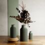Large Natural Wood 'Bottle' Vase For Dried Flowers, thumbnail 5 of 10
