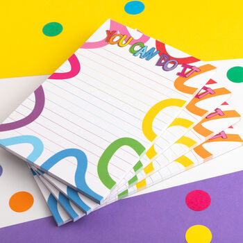 You Can Do It A5 Motivational Notepad, 3 of 7
