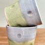Espresso Tumbler Mug Handmade Multicoloured, thumbnail 3 of 6