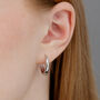 Large Foundation Classic Hoop Earrings, thumbnail 1 of 5