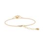 Yellow Gold And Diamond ‘540’ Bracelet With Gold Chain, thumbnail 4 of 4