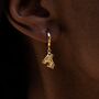 Roller Skate Charm Hoop Earrings, Sterling Silver Or 18ct Gold Plated, thumbnail 1 of 8