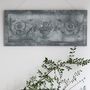French Urn And Scroll Print On Canvas, thumbnail 1 of 4