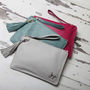 Personalised Leather Clutch And Shoulder Bag, thumbnail 3 of 11
