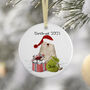 Christmas Bear And Penguins Bauble, thumbnail 2 of 6