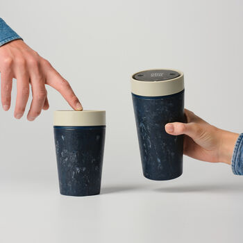 Circular And Co Coffee Cup Made From Fabric 8oz Ecru, 5 of 7